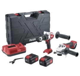 Akumuliatorinių įrankių rinkinys FLEX PD2G+L125