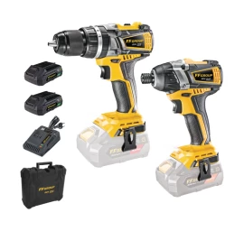 Akumuliatorinių suktuvų rinkinys FF GROUP CHD/60-BL 20V Pro &amp; CΙD/200-BL 20V Plus