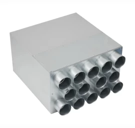 Akustiškai izoliuotas oro paskirstymo kolektorius Basic 14x75x200, L-300mm