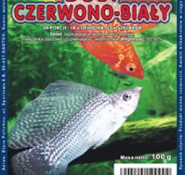 AKWEN Šaldytas pašaras žuvims DUET (raudonos ir baltos lervos) 100g, AKW9992
