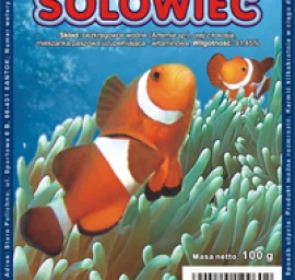 AKWEN Šaldytas pašaras žuvims SOLOWIEC (artemia) 100g, AKW9602