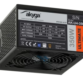 Akyga 350 W Kompiuterio Maitinimo šaltinis Ak-u4-350