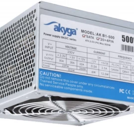 Akyga 500 W Kompiuterio Maitinimo šaltinis Ak-b1-500