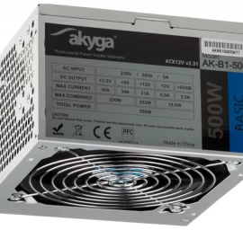 Akyga 500 W Kompiuterio Maitinimo šaltinis Ak-b1-500e