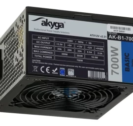 Akyga 700 W Kompiuterio Maitinimo šaltinis Ak-b1-700be