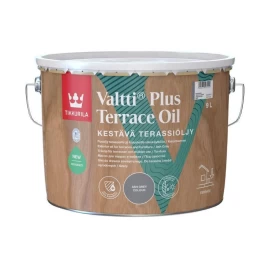 Aliejus medienai TIKKURILA Valtti Plus Terrace Oil, 9l pilka sp.