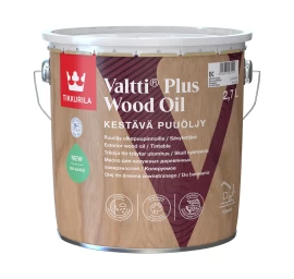 Aliejus medienai TIKKURILA Valtti Plus Wood Oil, 2,7l