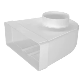 Alkūnė, plastikinė EUROPLAST KLD29-100, 220x90mm, Ø100mm