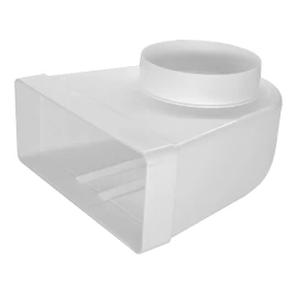 Alkūnė, plastikinė EUROPLAST KLD29-125, 220x90mm, Ø125mm
