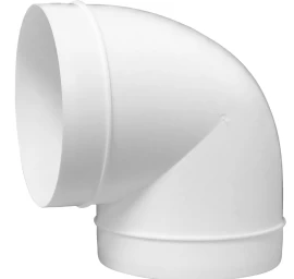Alkūnė vertikali, plastikinė EUROPLAST, 220x90mm, 90°