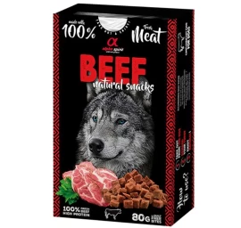 ALPHA SPIRIT NATURAL DOG skanėstai šunims su jautiena 80g (6), ALPHD110000145