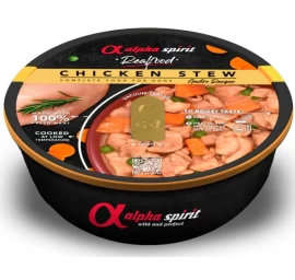 ALPHA SPIRIT Realfood troškinys su vištiena 280g, ALPHD060610550