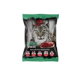 ALPHA SPIRIT SNACKS CAT skanukai katėms su antiena 50g, A8008350