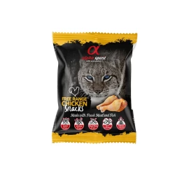 ALPHA SPIRIT SNACKS CAT skanukai katėms su vištiena 50g, A8004350