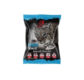 ALPHA SPIRIT SNACKS CAT skanukai katėms su žuvimi 50g, A8007350
