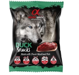 ALPHA SPIRIT SNACKS DOG skanėstai šunims su antiena 50g, A4008350