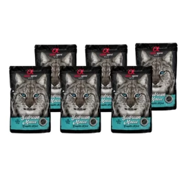 ALPHA SPIRIT WET putėsiai katėms su dorados žuvimi 85g 6vnt, ALPHG050007908