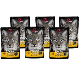 ALPHA SPIRIT WET putėsiai katėms su vištiena 85g 6vnt, ALPHG050000508
