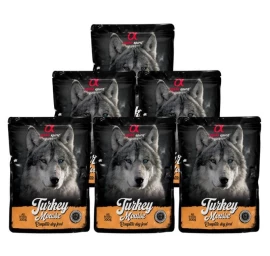 ALPHA SPIRIT WET putėsiai šunims su kalakutiena 300g 6vnt (12), ALPHD050000711
