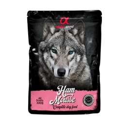 ALPHA SPIRIT WET putėsiai šunims su kumpiu 300g 6vnt (12)