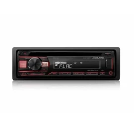 Alpine CDE-201R CD/USB MP3 magnetola su Aux įėjimu ir 2 RCA