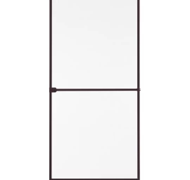 Alu Durų Tinklelis Nuo Uodų 100x215 Rudas Basic Plus
