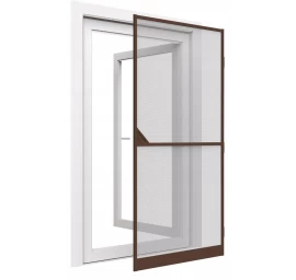 Alu Durų Tinklelis Nuo Uodų 100x215 Rudas Proline