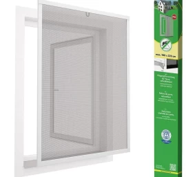 Alu Langų Tinklelis Nuo Uodų 100x120 Baltas