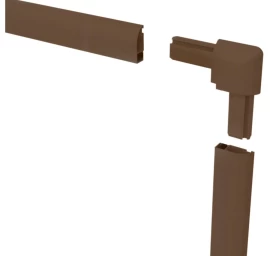 Alu Langų Tinklelis Nuo Uodų 120x140 Rudas