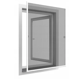 Alu Langų Tinklelis Nuo Uodų 130x150 Baltas