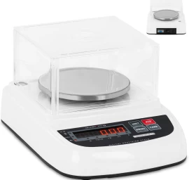 Analitinės Laboratorinės Svarstyklės Su Lcd Dangteliu 2000 G / 0,01 G