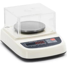 Analitinės Laboratorinės Svarstyklės Su Led Ekranu Rs232 500g / 0,01g