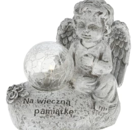 Angelo Figūrėlė Ant Kapo žvakė Amžinam Atminimui