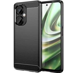 Anglies Korpusas Oneplus Nord Ce 3 Lankstus Silikoninis Anglies Korpusas Juodas