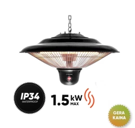 Anglies pluošto infraraudonųjų spindulių šildytuvas Trotec IR 1500 SC (prekė su trūkumais)