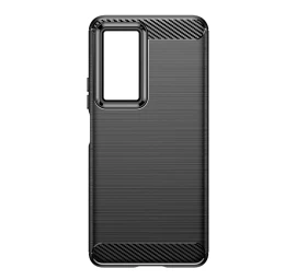 Anglinis Dėklas Xiaomi Poco F4 5g Lankstus Silikoninis Anglinis Dėklas Juodas