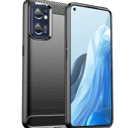 Anglinis Korpuso Dangtelis Realme Narzo 50 5g Lankstus Silikoninis Anglies Juodos Spalvos Korpusas Anglinis Korpuso Dangtelis Realme Narzo 50 5g Lankstus Silikoninis Anglies Juodos Spalvos Korpusas