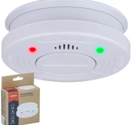 Anglio Monoksido Detektorius Led Apšvietimas 10 Metų Baterija