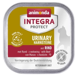 Animonda Integra Protect Urinary Oxalate dietinis šlapias pašaras suaugusioms katėms, jautiena, 100g