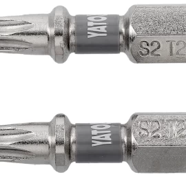 Antgaliai | 6,3 mm (1/4) | S2 Ni | T-Star (Torx) T25 | 2 vnt. (YT-78014)
