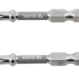 Antgaliai | 6,3 mm (1/4) | S2 Ni | T-Star (Torx) T25 | 50 mm | 2 vnt. (YT-78034)