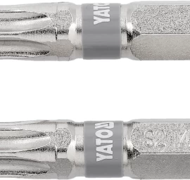 Antgaliai | 6,3 mm (1/4) | S2 Ni | T-Star (Torx) T40 | 2 vnt. (YT-78016)