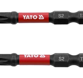 Antgaliai smūginiai | 6,3 mm (1/4) | S2 | T-Star (Torx) T30 | 2 vnt. (YT-78056)