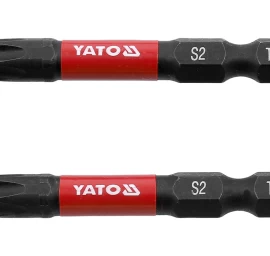 Antgaliai smūginiai | 6,3 mm (1/4) | S2 | T-Star (Torx) T40 | 2 vnt. (YT-78057)