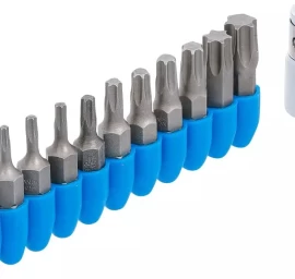 Antgalių komplektas | 6.3 mm (1/4) | T-star (Torx) | 11 vnt. (784)
