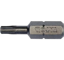 Antgalių rinkinys | 6.3 mm (1/4) | T-star (Torx) T15 | S2 | 10 vnt. (YT-78142)