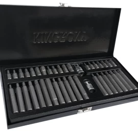 Antgalių rinkinys Cr-V, 40 vnt. (KR122040)