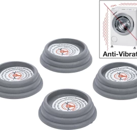 Antivibracinės skalbimo mašinoms kojelės | Ø 65 x 20 mm | 4 vnt. (85803)