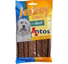 ANTOS Jerkey Strips Beef 20vnt. plokštelės su jautiena (14), 20409P