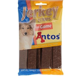 ANTOS Jerkey Strips Game 20vnt. plokštelės su žvėriena (14), 20412P